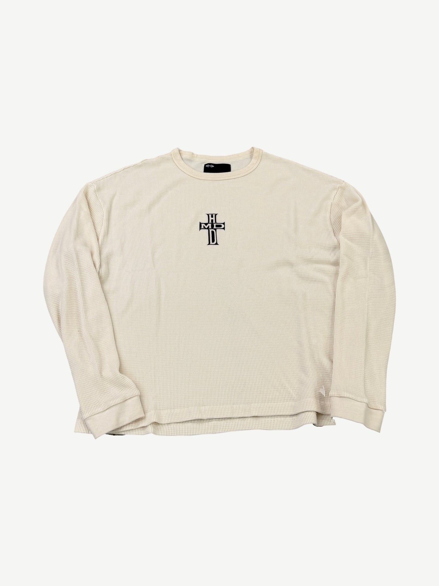 Happy Memories Don't Die HMDD Cream Holy Cross Thermal Longsleeve