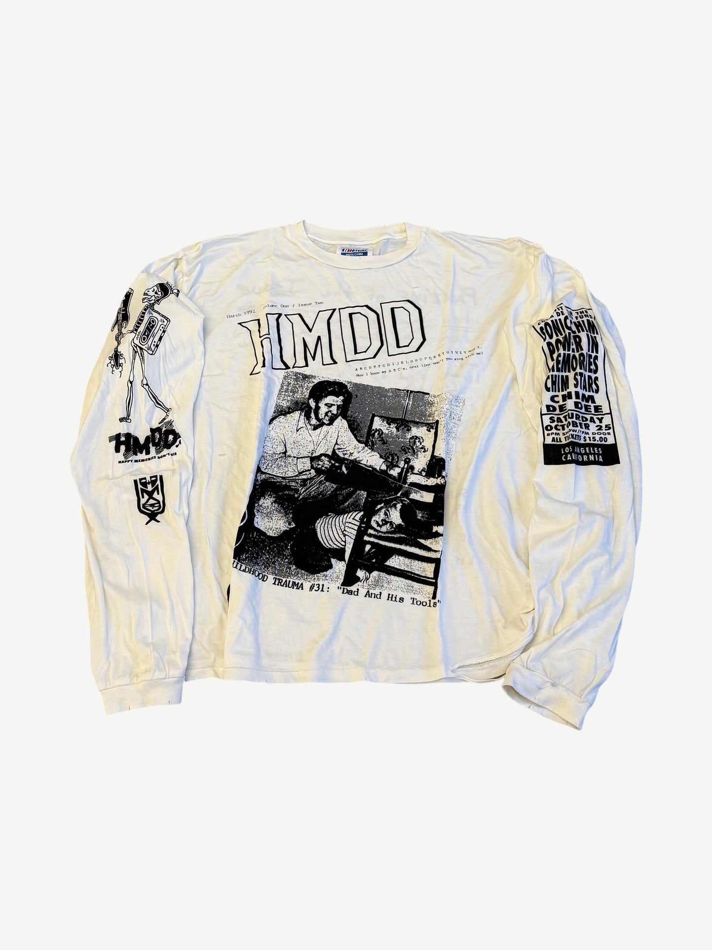Happy Memories Don't Die HMDD Fanzine Longsleeve