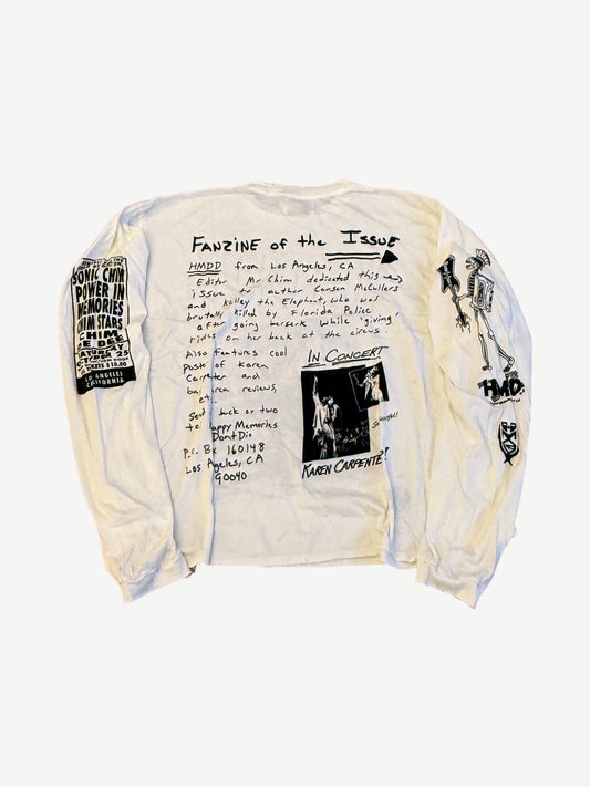 Happy Memories Don't Die HMDD Fanzine Longsleeve