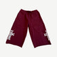Happy Memories Don't Die HMDD Maroon Holy Cross 3/4 Shorts