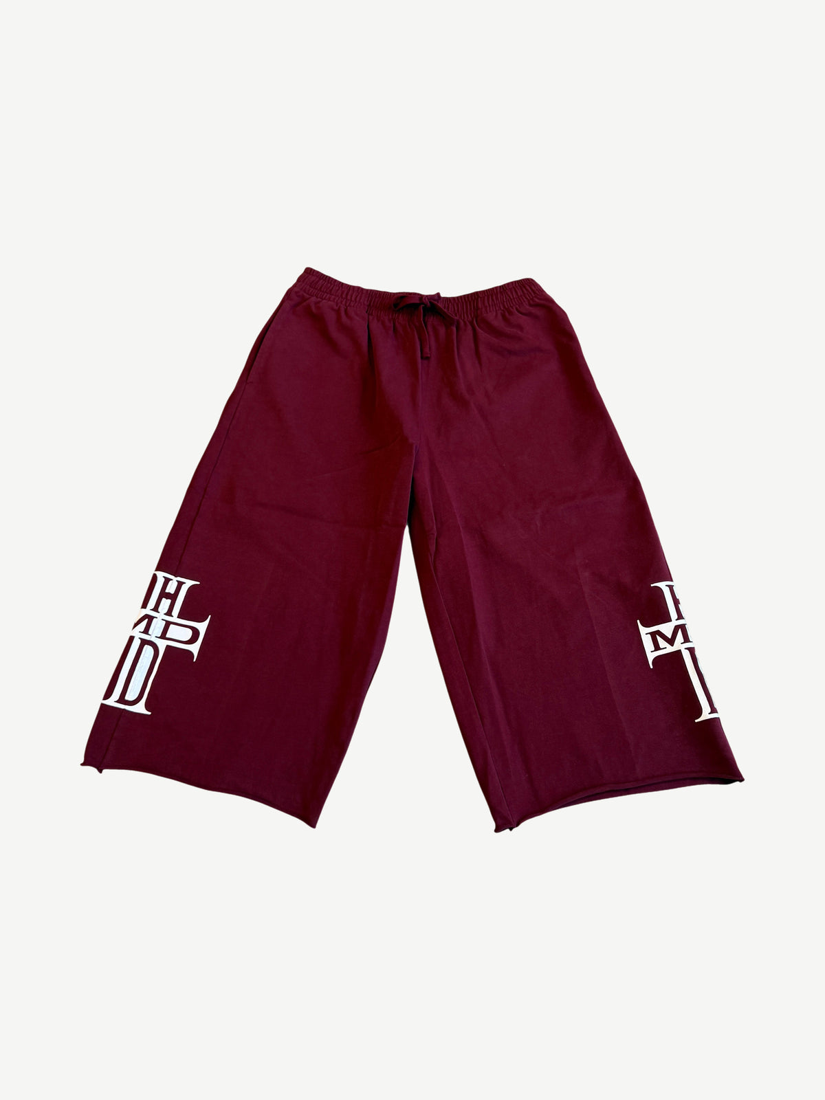 Happy Memories Don't Die HMDD Maroon Holy Cross 3/4 Shorts