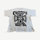 Happy Memories Don't Die HMDD White Chimmers Ghost Pocket Tee