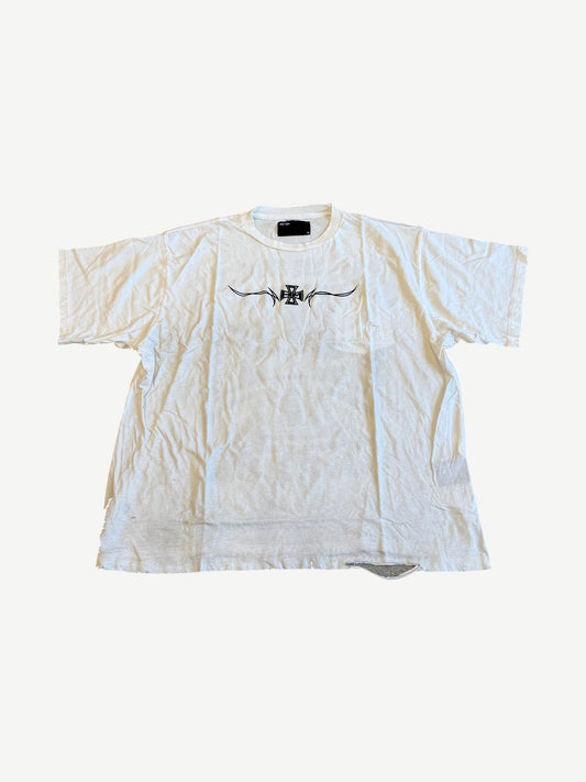 Happy Memories Don't Die HMDD White Chimmers Ghost Pocket Tee