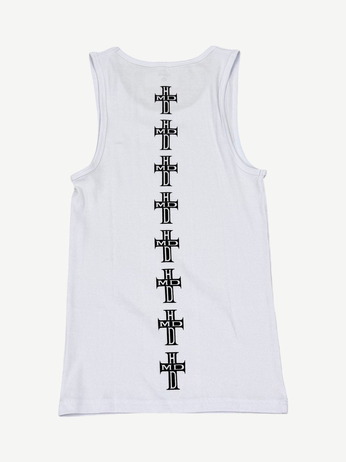 Happy Memories Don't Die HMDD White Holy Cross Tank Top