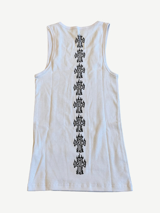 Happy Memories Don't Die HMDD White Holy Ghost Tank Top