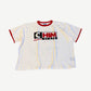 Happy Memories Don't Die HMDD White Red Chim Ringer Tee