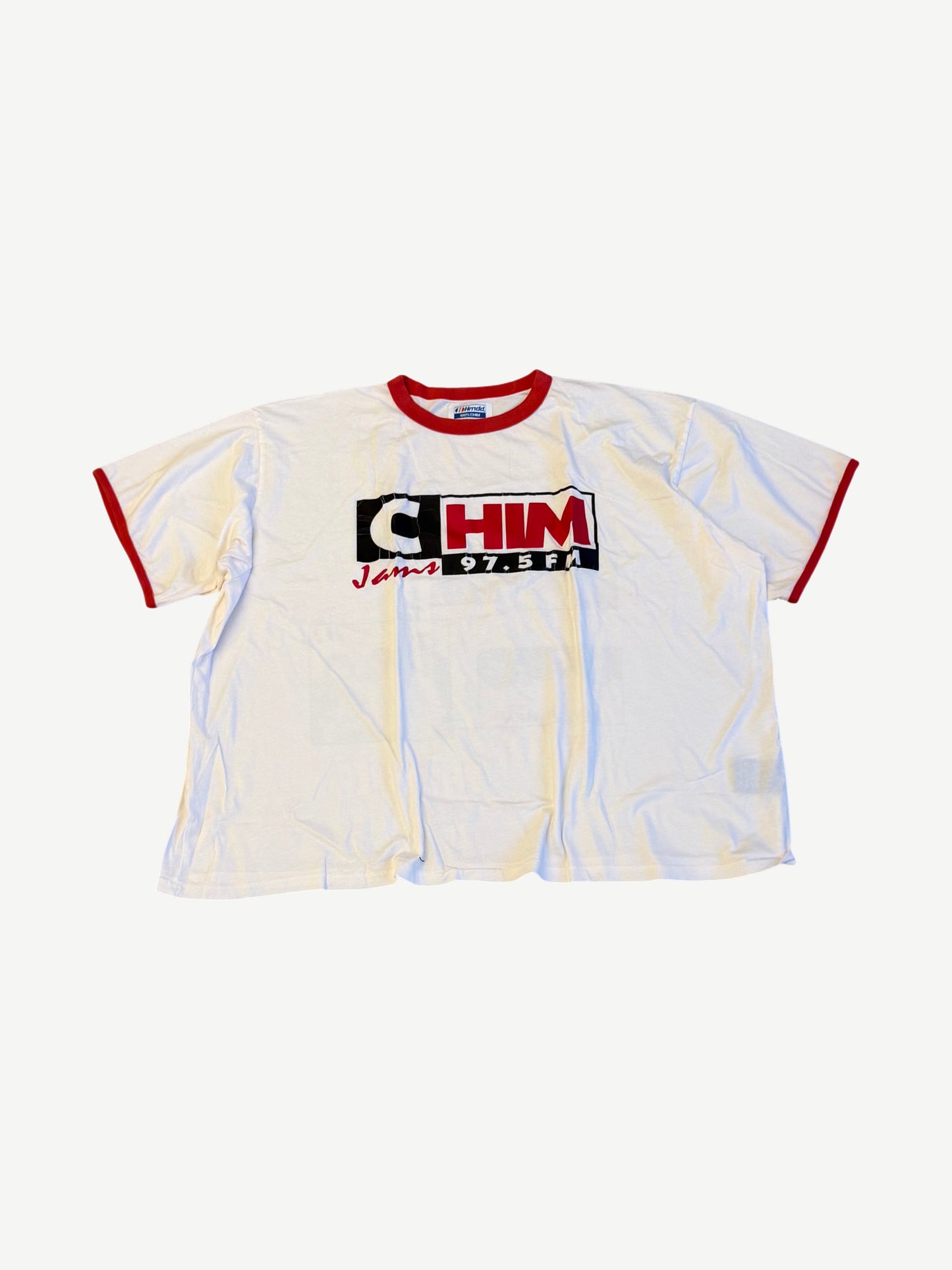 Happy Memories Don't Die HMDD White Red Chim Ringer Tee