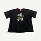 Internet Ruins Things IRT Black Heart of Glass Ringer Tee