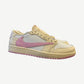 Jordan 1 Retro Low OG SP Travis Scott Shy Pink