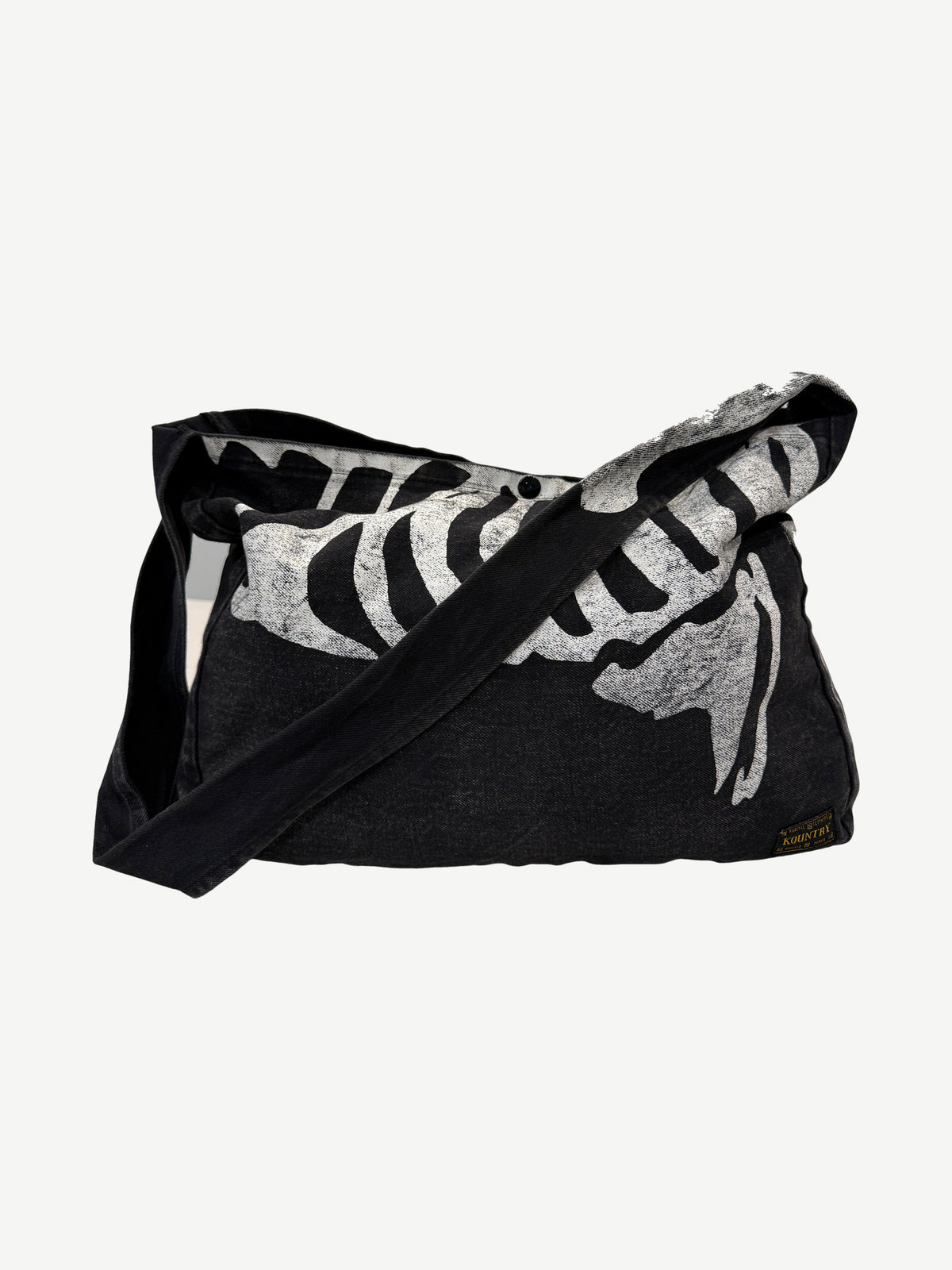 Kapital Kountry Skeleton Ribcage Shoulder Bag
