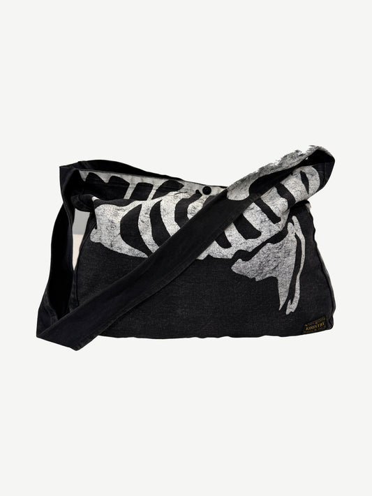 Kapital Kountry Skeleton Ribcage Shoulder Bag