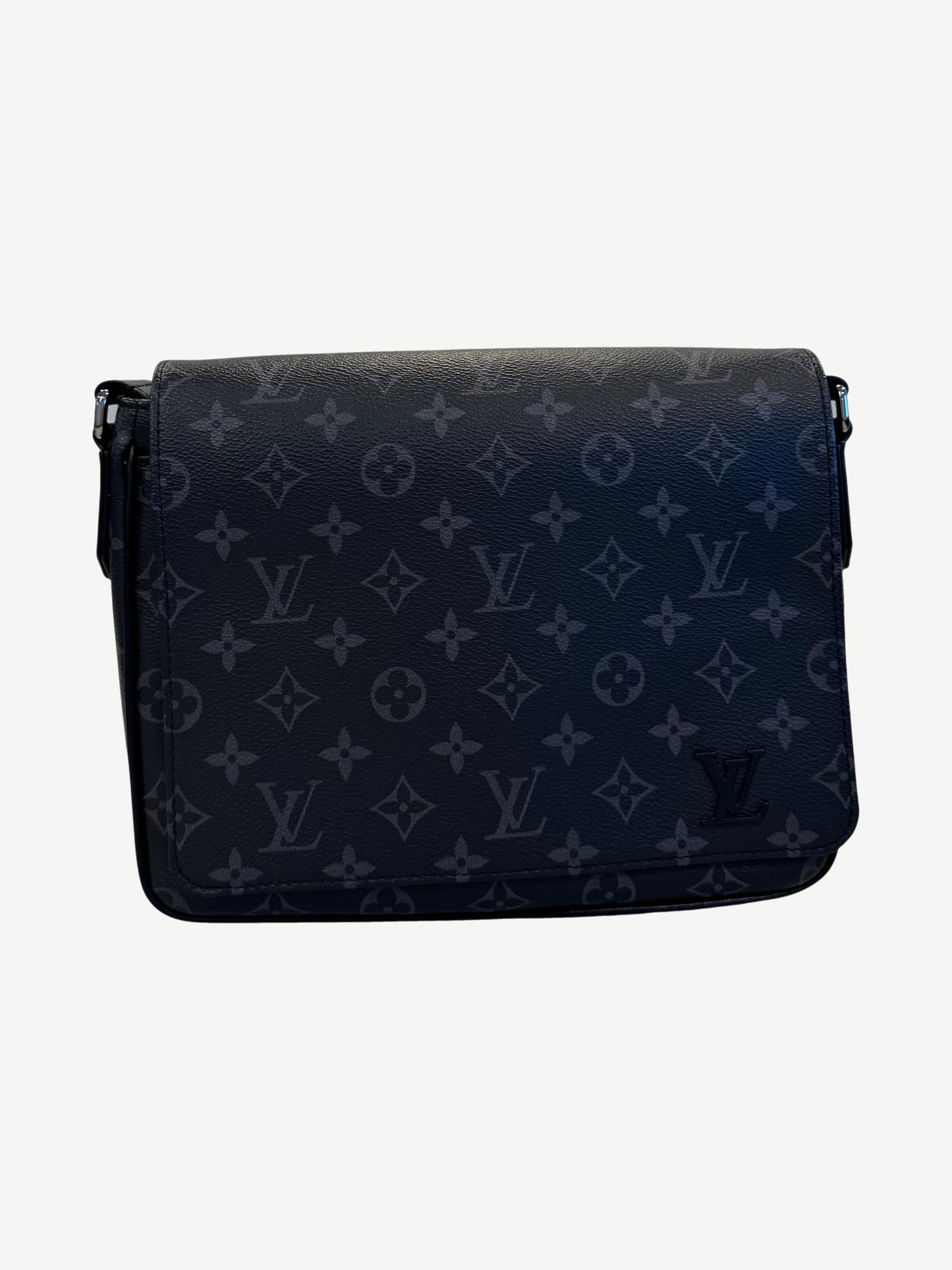 Louis Vuitton Black District Monogram Eclipse Shoulder Bag