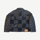 Louis Vuitton Nigo Giant Damier Waves Monogram Denim Jacket