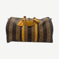 Louis Vuitton Nigo Keepall Bandouliere 50 Monogram Stripes Brown