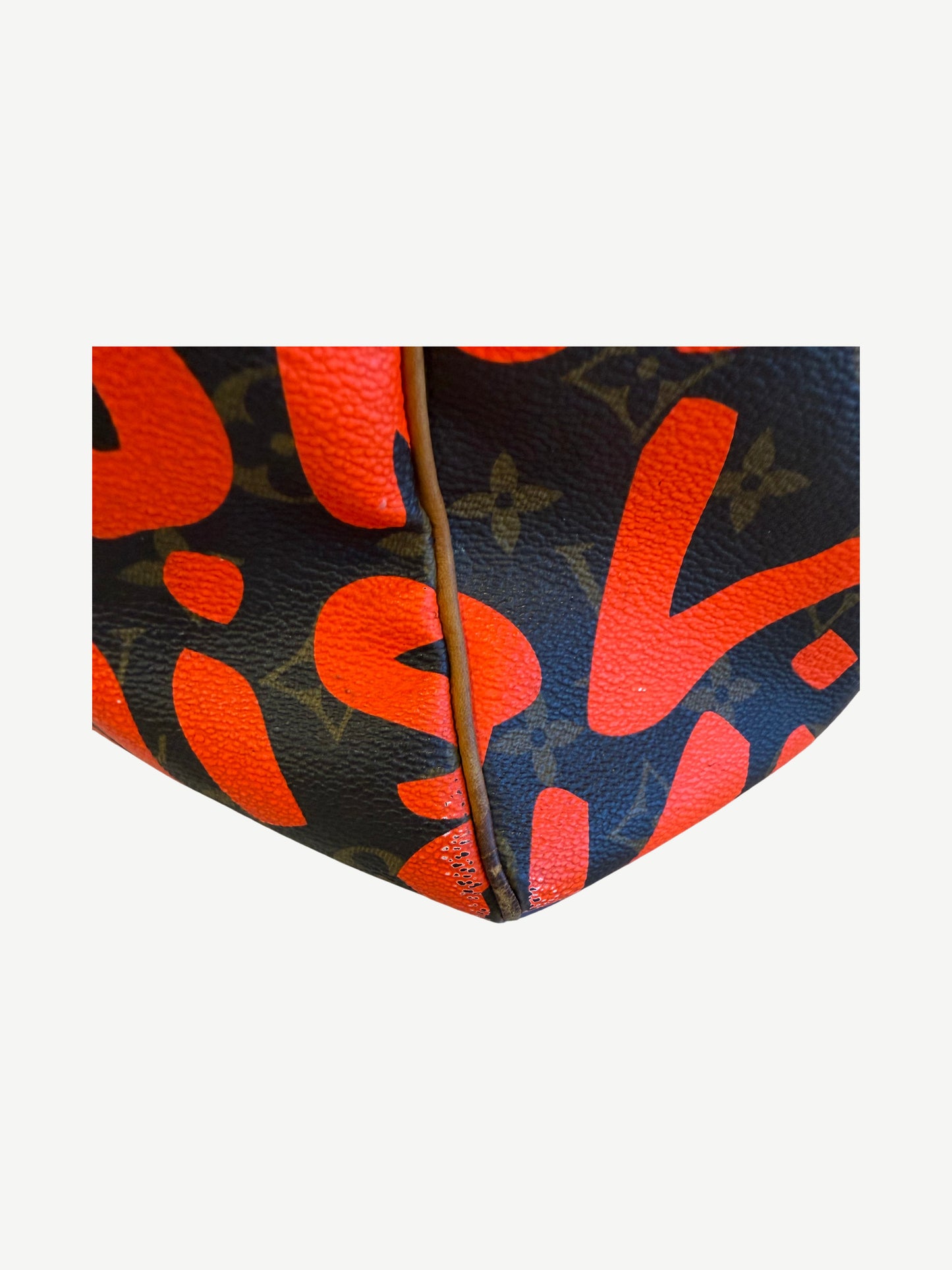 Louis Vuitton Stephen Sprouse Orange Graffiti Keepall 50 Duffle Bag