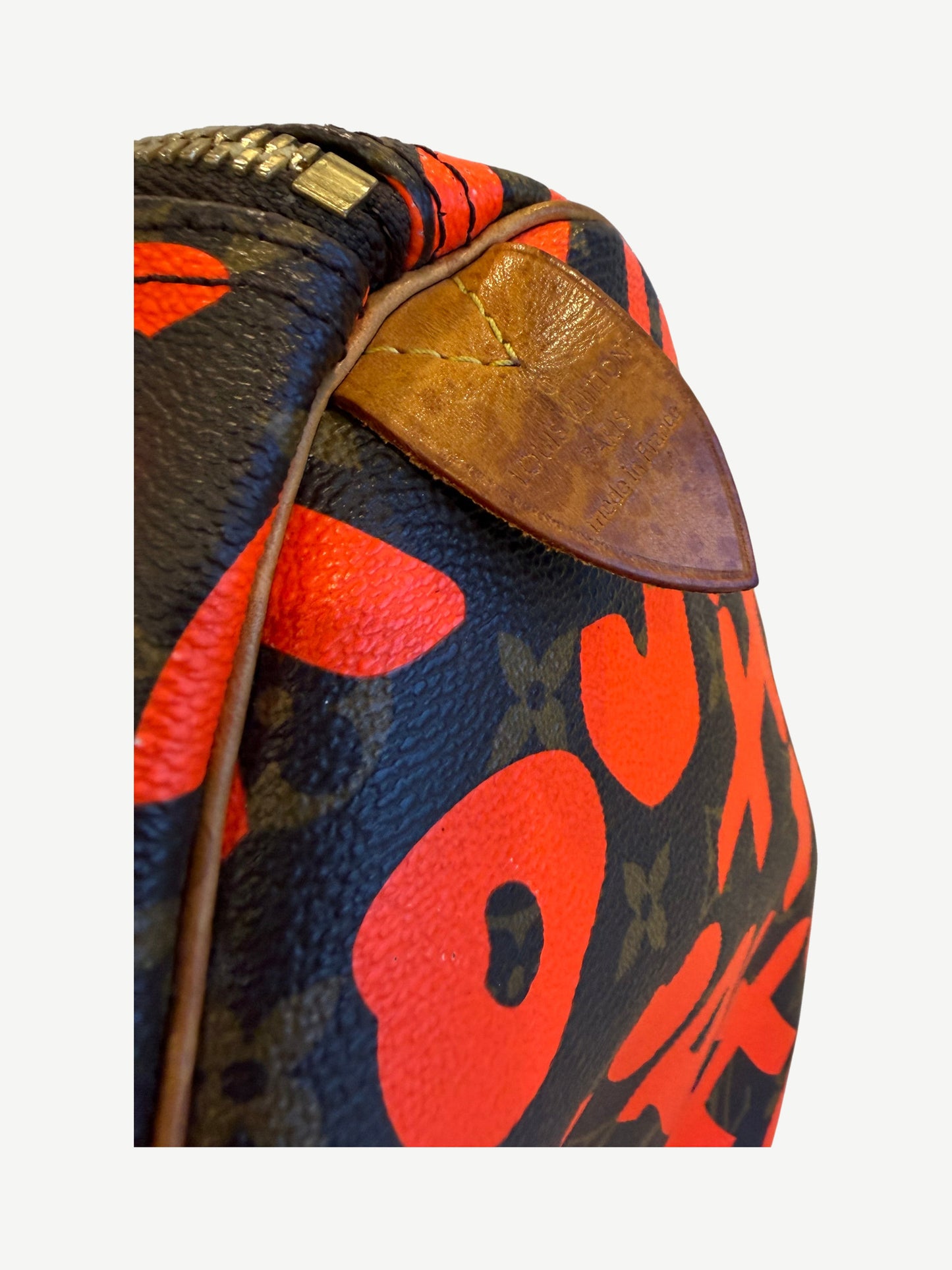 Louis Vuitton Stephen Sprouse Orange Graffiti Keepall 50 Duffle Bag