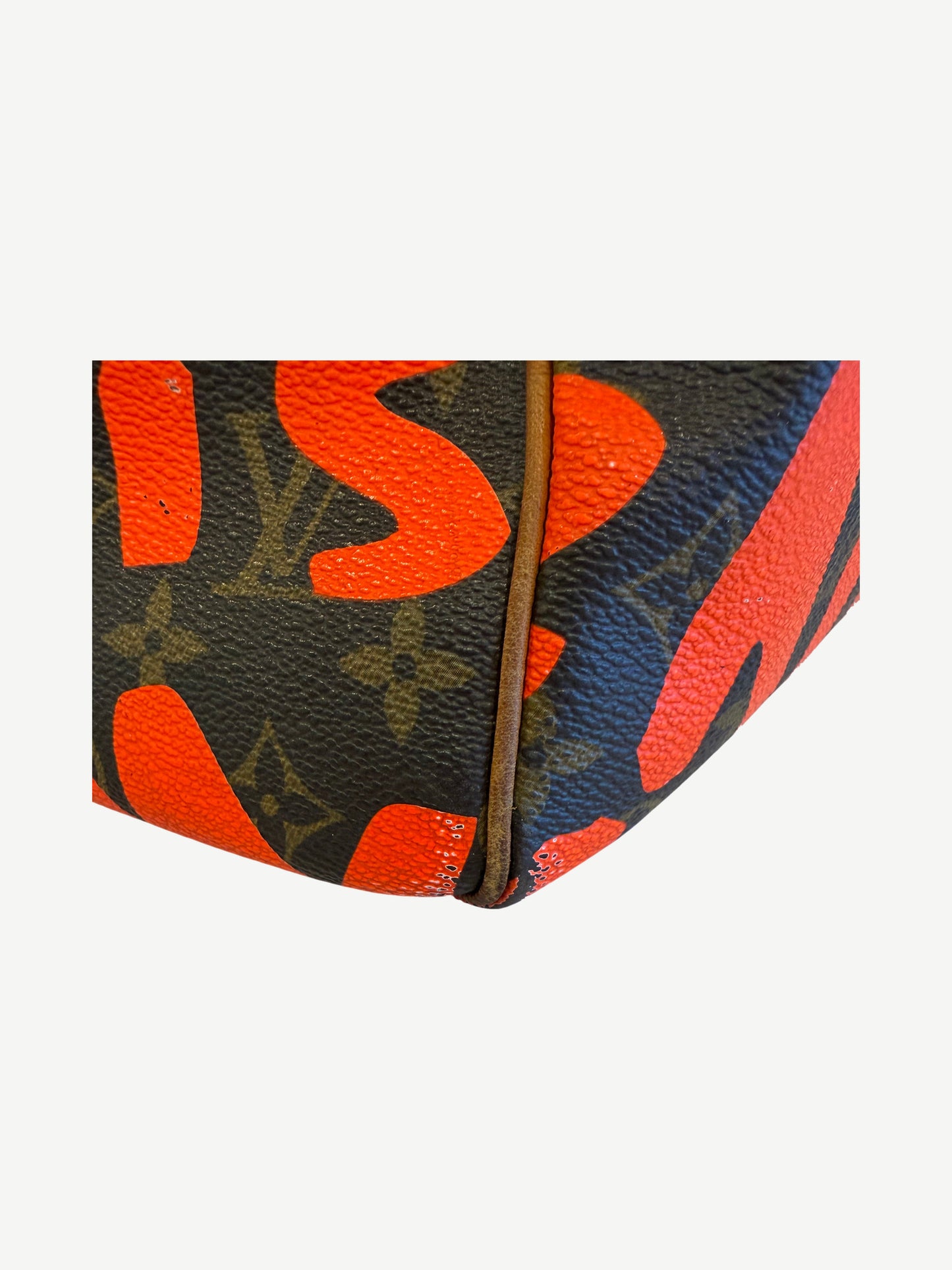 Louis Vuitton Stephen Sprouse Orange Graffiti Keepall 50 Duffle Bag