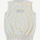 Maison Margiela MM6 Off White Distressed Knit Cutoff Vest