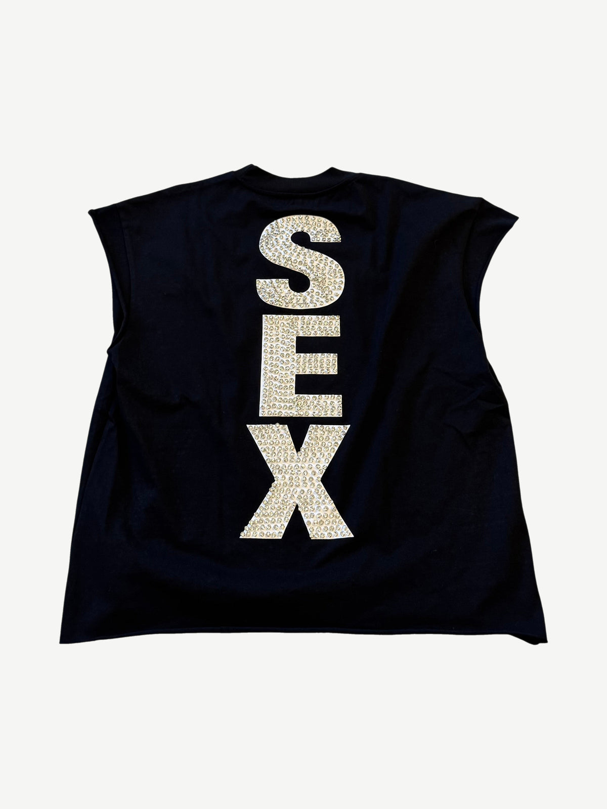 Matiere de Desirs Black Madonna Sex Cutoff Tee