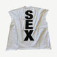 Matiere de Desirs White Madonna Sex Cutoff Tee