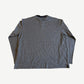 Miu Miu Gray Striped Cotton Jersey Polo
