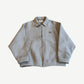 Miu Miu Grey Jersey Blouson Pleated Zip Jacket