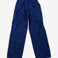 Miu Miu Navy Garment-Dyed Work Gabardine Pants