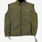 Miu Miu Olive Green Fleece Zipper Vest