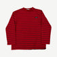 Miu Miu Red Black Striped Jersey Longsleeve