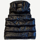 Moncler Black Bormes Hooded Down Puffer Vest