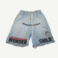 Paly Hollywood Baby Blue Bobby Driscoll Sweat Shorts