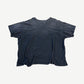 Paly Hollywood black Cult Girls tee back view, Paly logo print across upper shoulder area