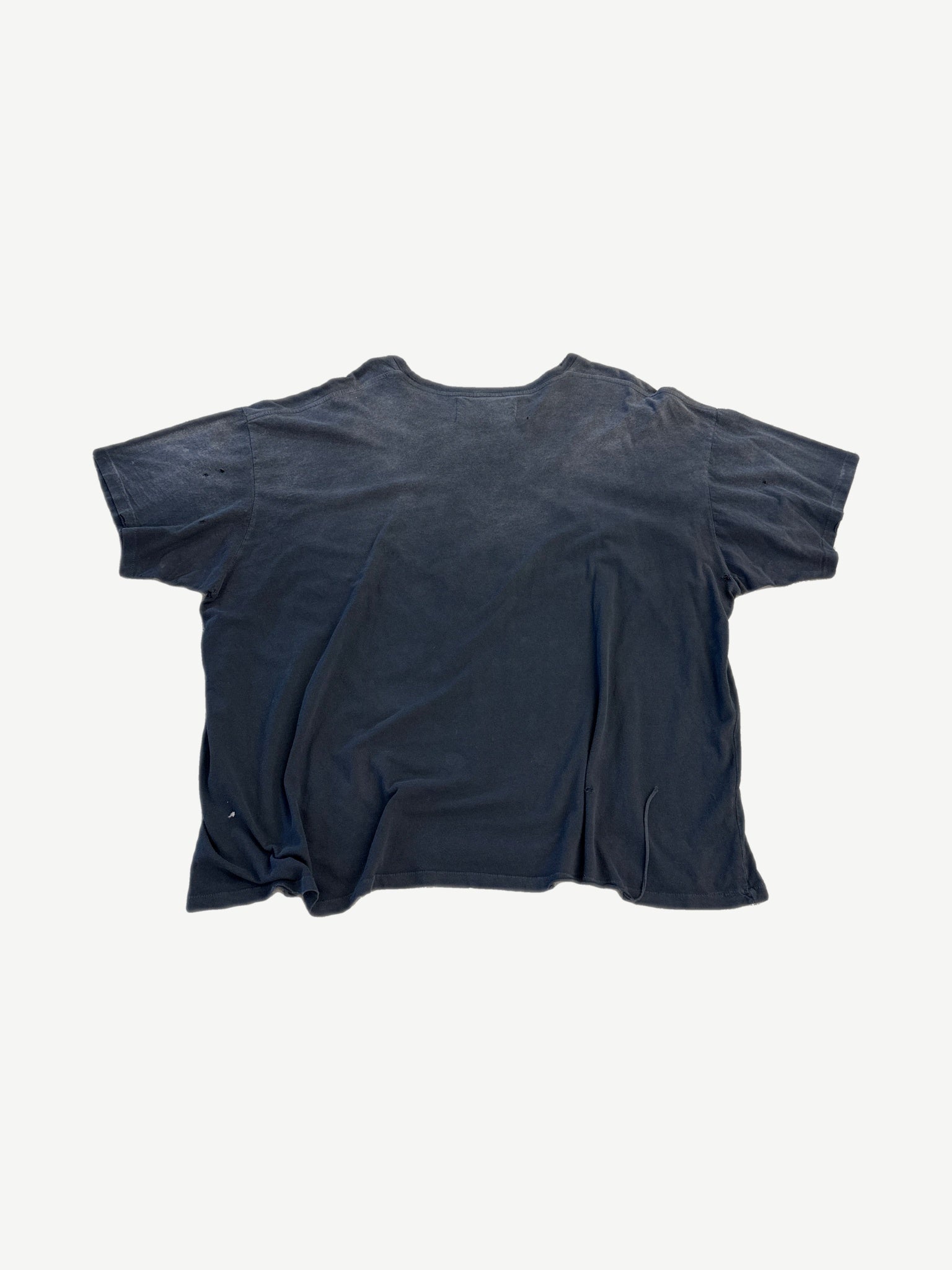Paly Hollywood black Cult Girls tee back view, Paly logo print across upper shoulder area