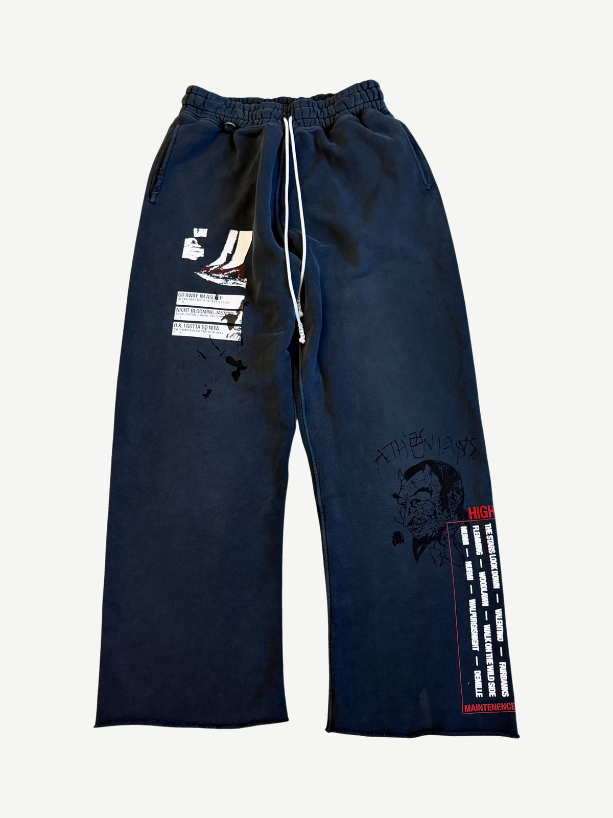 Paly Hollywood Black Maintenance Sweatpants