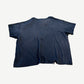 Paly Hollywood faded navy Bound for Glory tee back, sun-faded blue cotton with scattered distressed holes