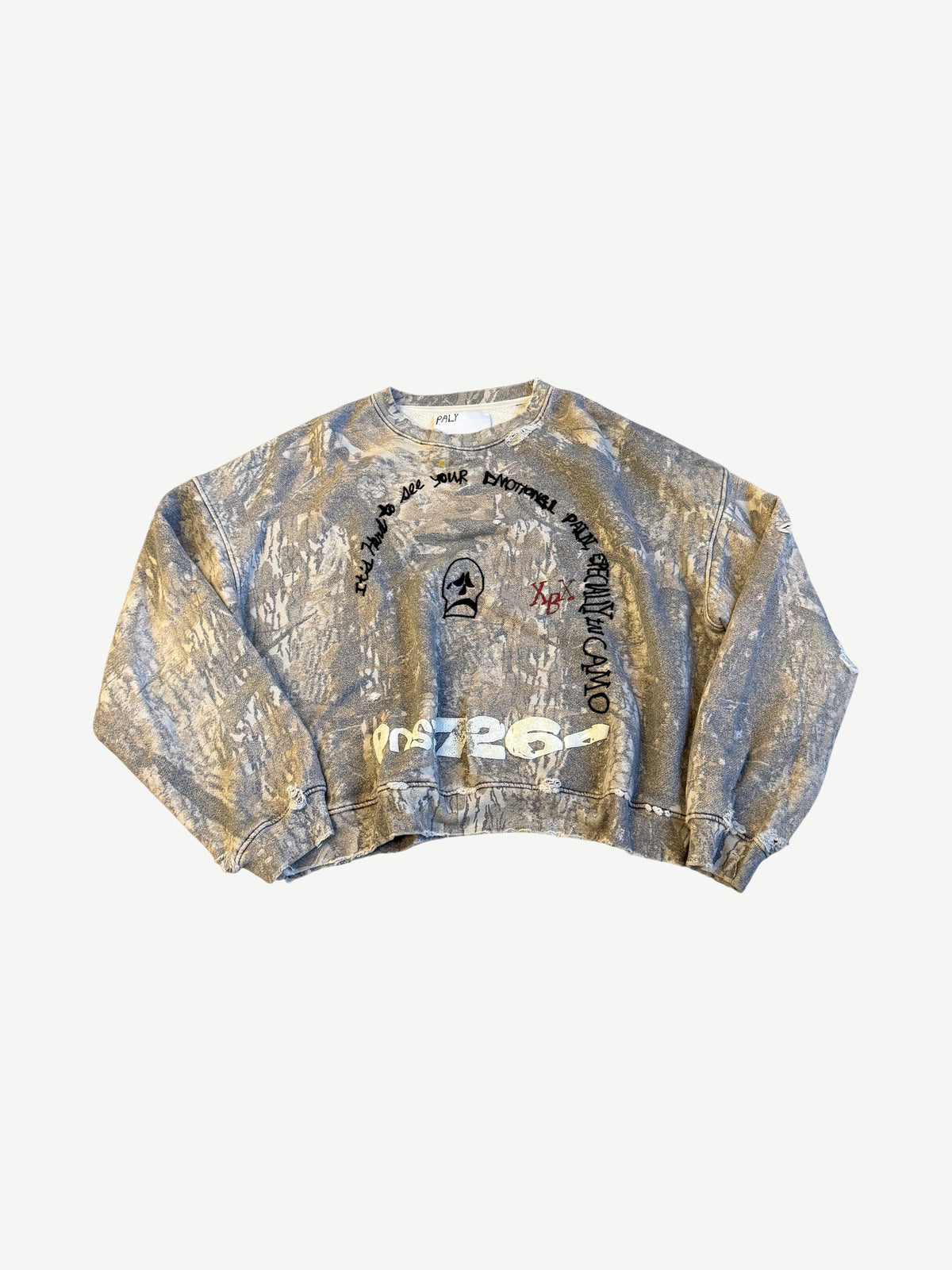 Paly Hollywood Camo Joshua Tree Crewneck