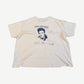 Paly Hollywood Elvis Mon Amor tee back with blue Elvis portrait print and Gold and Diamond text graphic