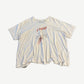 Paly Hollywood Fame is a Vampire tee off-white distressed boxy front with hand-drawn marker graphic
