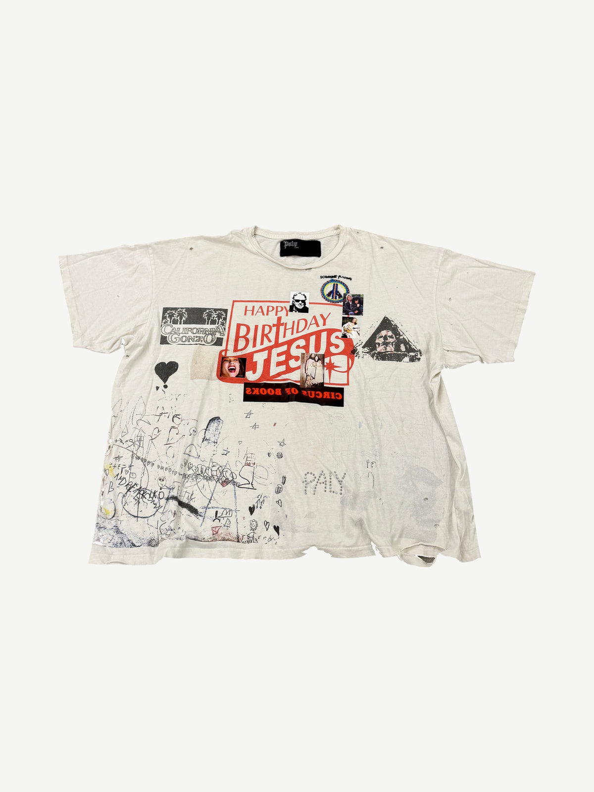 Paly Hollywood Happy Birthday Jesus Tee