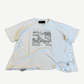 Paly Hollywood distressed cream Lost Angels tee with My Own Private Hollywood photo print and faded type