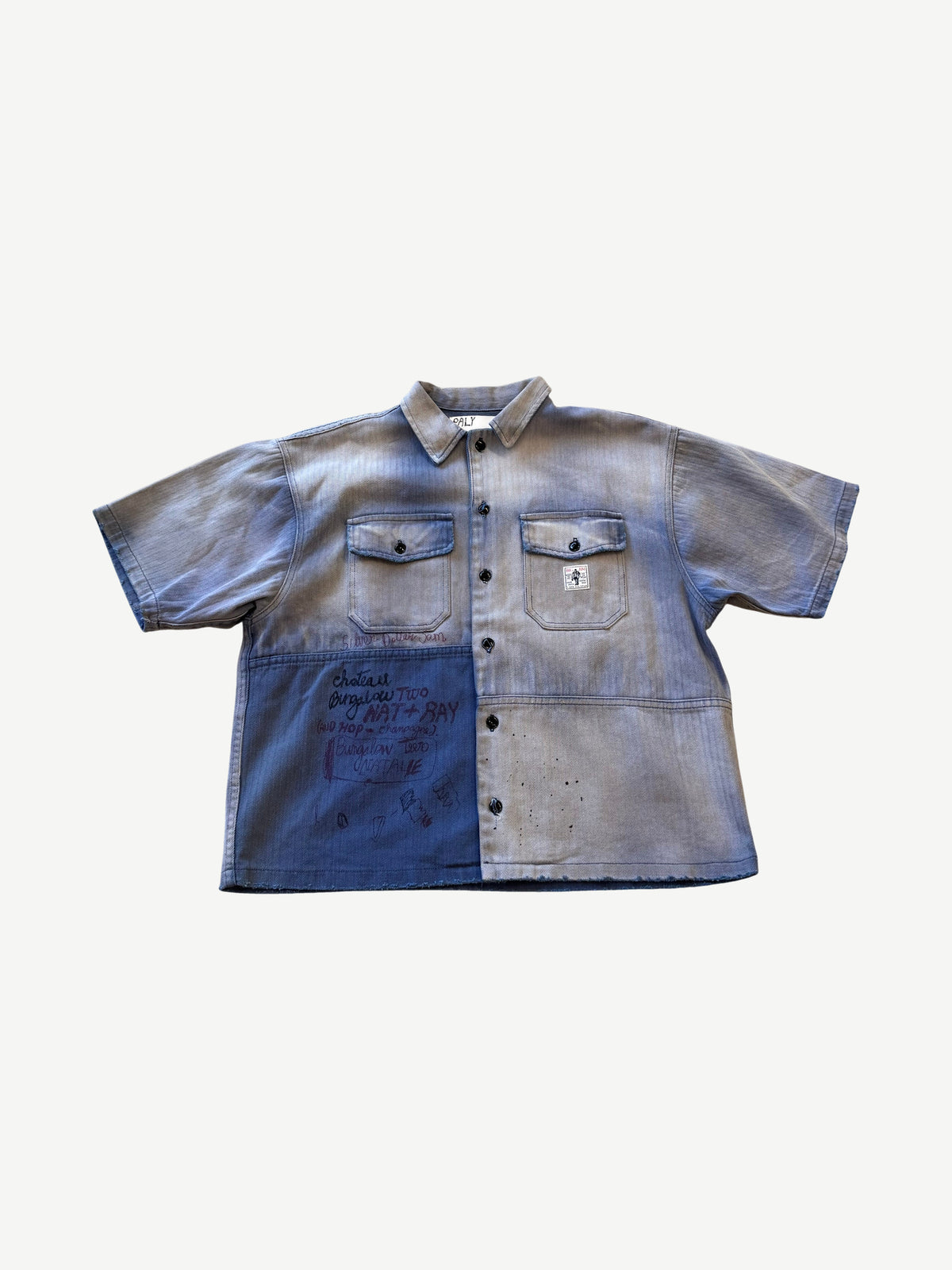 Paly Hollywood Love S/S Herringbone Work Shirt