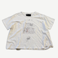 Paly Hollywood Lukas Penthouse cream tee front with handwritten Penthouse Sixty Four note and skull doodle