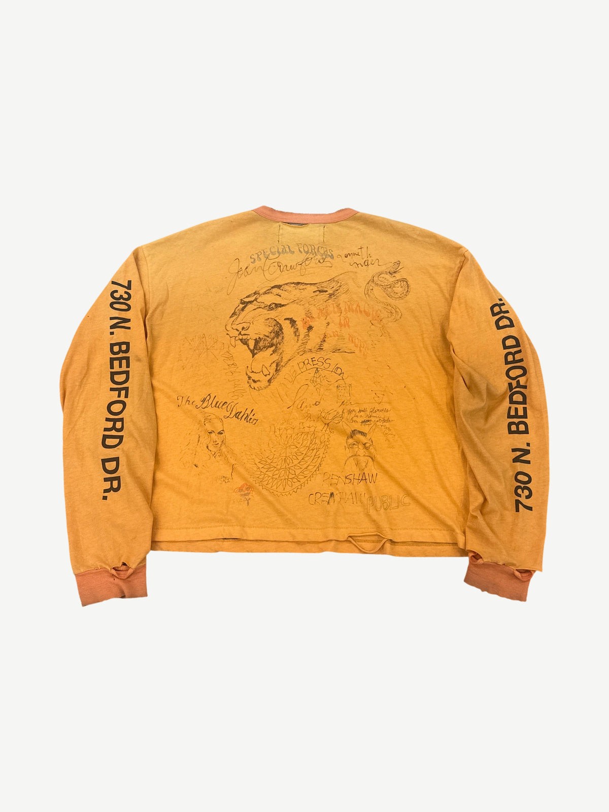 Paly Hollywood Orange Gangster And Goddess Longsleeve