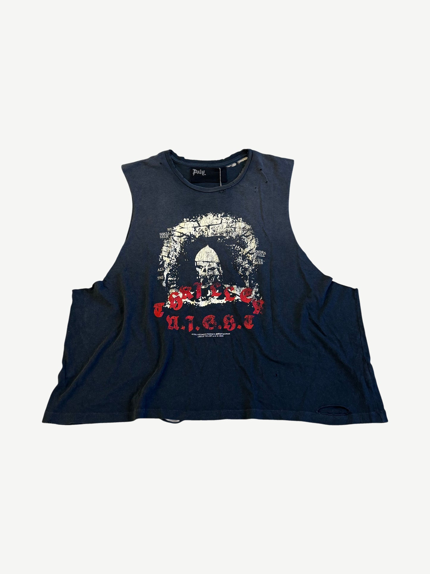 Paly Hollywood Thriller Night Cutoff Tee