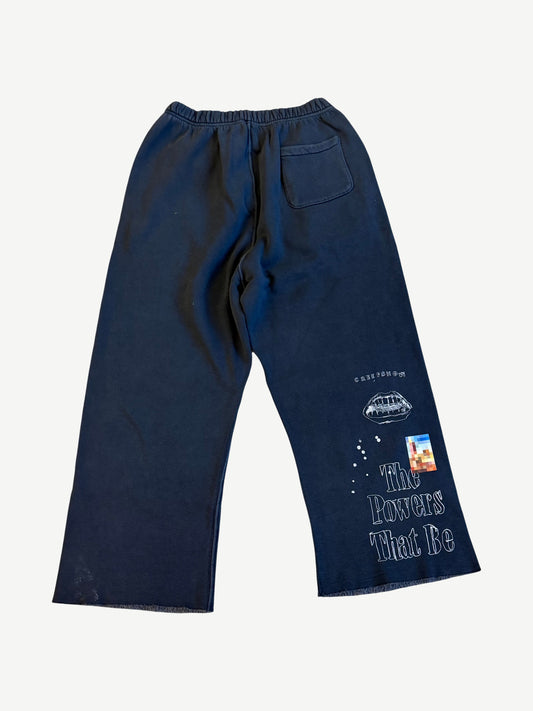 Paly Hollywood Vintage Black Sweet Savage Sweatpants