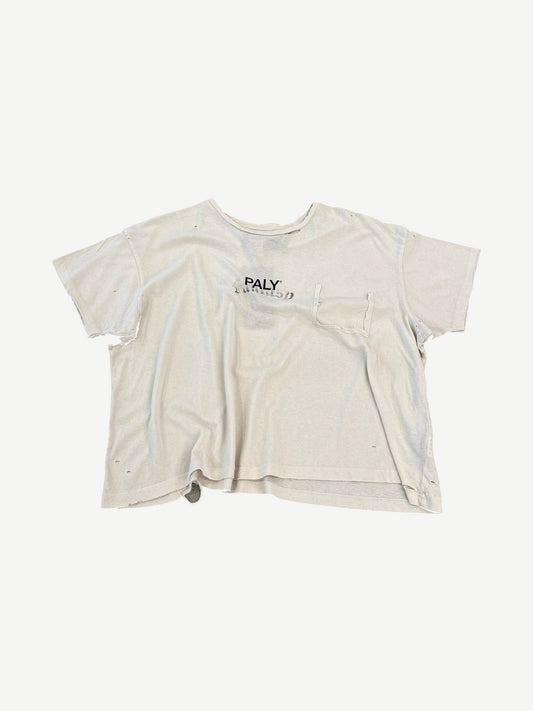 Paly Hollywood Vintage Cream Core Logo Tee