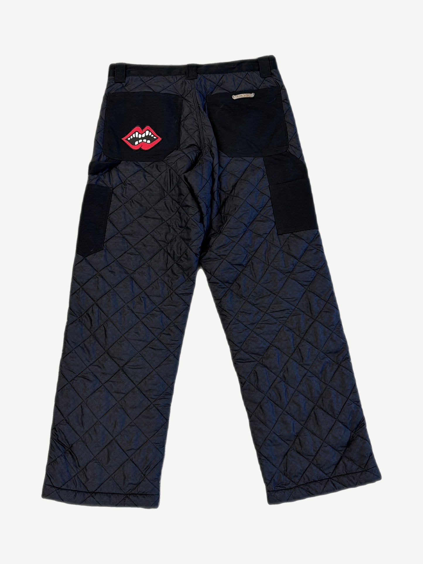 Chrome Hearts Matty Boy Quilted Double Knee Carpenter Pants