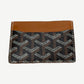 Goyard Brown Saint Sulpice Card Holder Wallet
