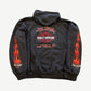 Vintage Harley Davidson Flame Sleeve Las Vegas Zipup