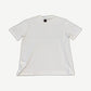 Louis Vuitton Le Monde Est A Vous white cotton tee back with navy slogan text graphic print